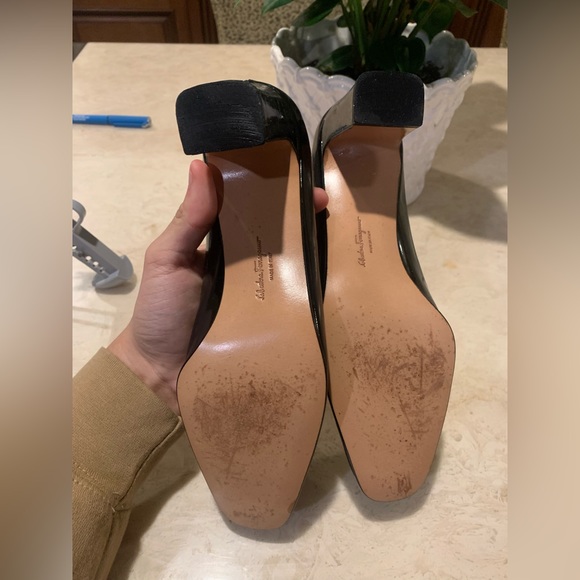 Salvatore Ferragamo black heels 💪💪🔥🔥👍👍 - Picture 4 of 5